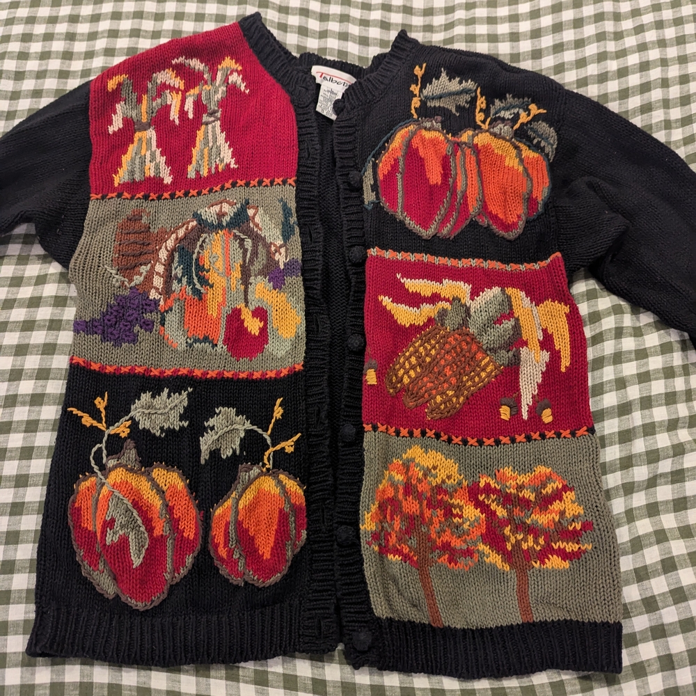 Vintage Talbots Autumn Knit Sweater